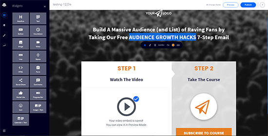 LeadPages Lead Pages Email Opt-in Plugin