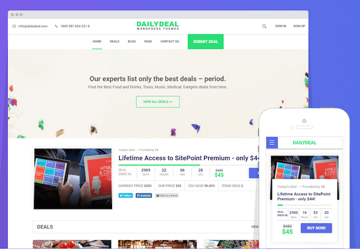 WP Deal WordPress Theme WP Deal WordPress Theme