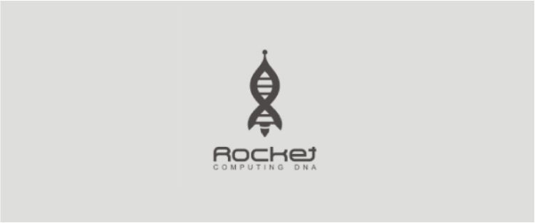 7 Rocket Computing DNA Logo