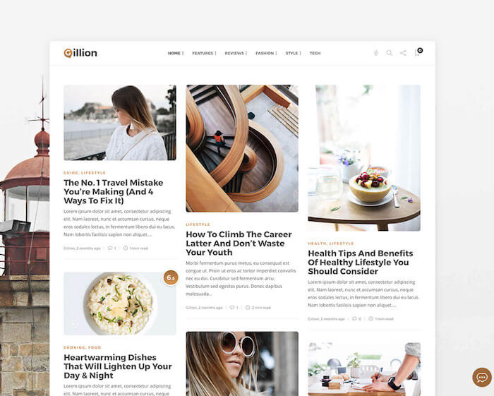 Gillion WordPress Theme