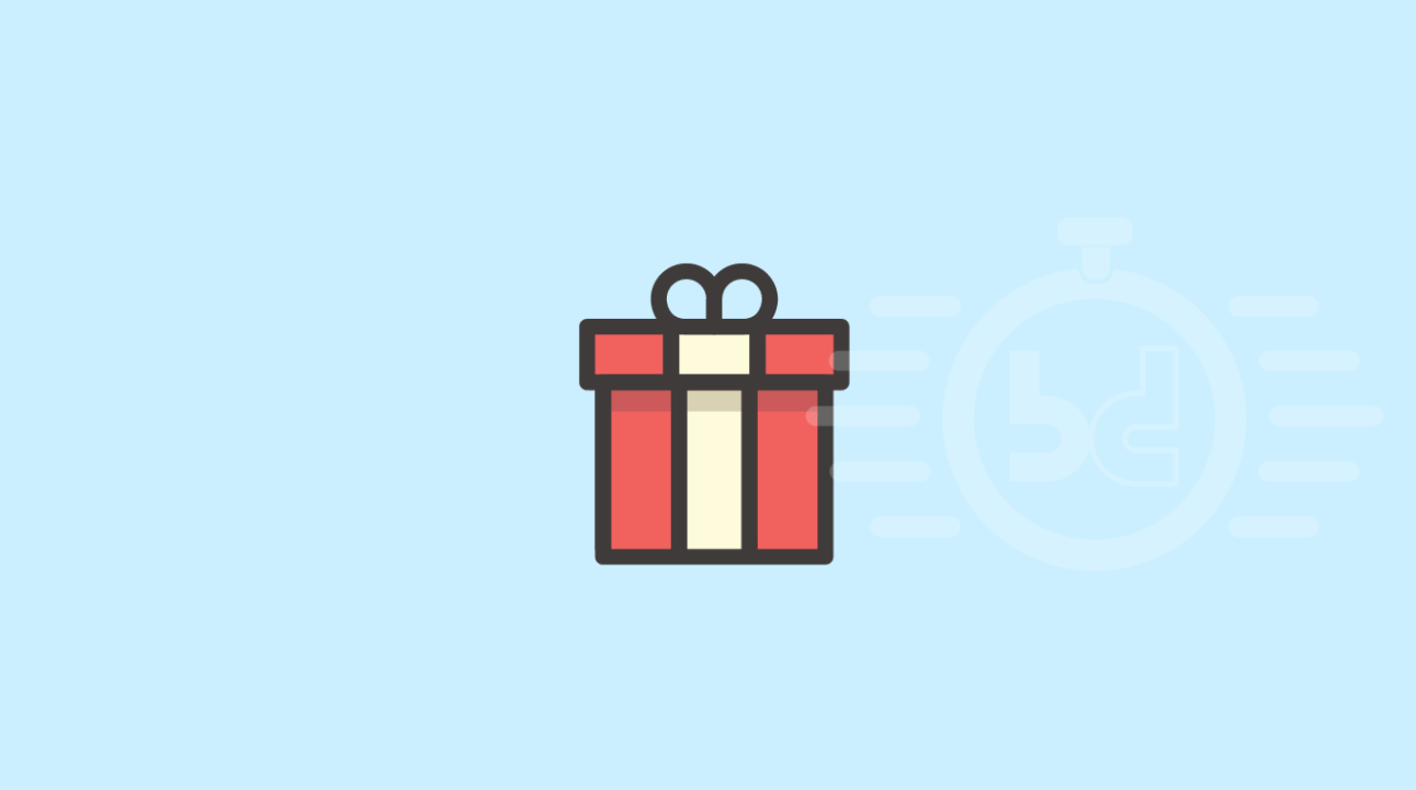 Giveaway in WordPress