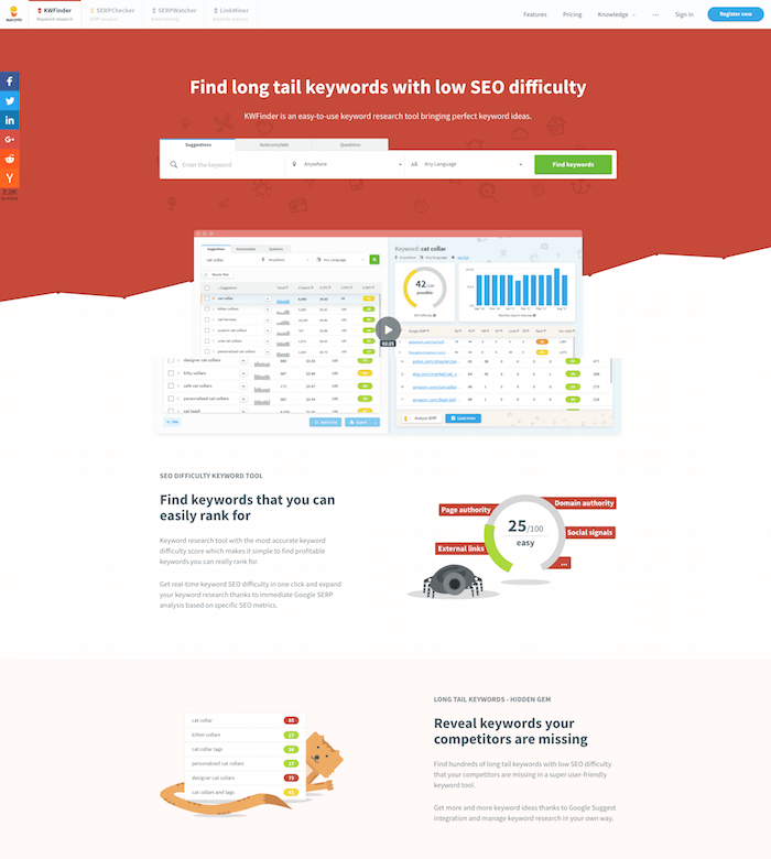 KWFinder Tool KWFinder Tool