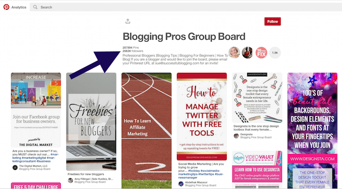 Pinterest Group Board Pinterest Group Board