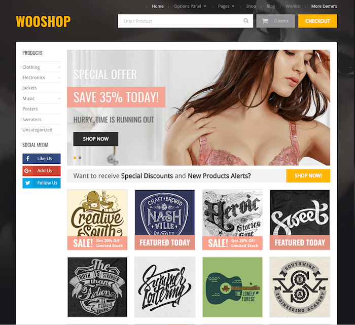 WooShop Theme