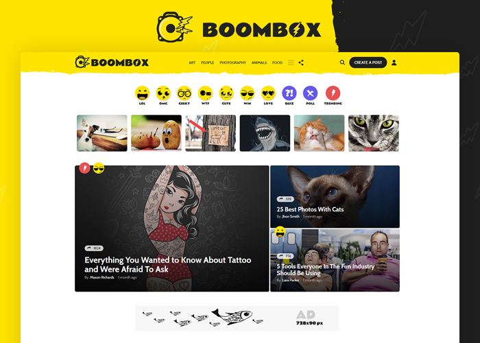 BoomBox Theme BoomBox Theme