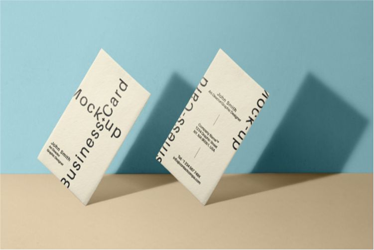 Business Card Mockup Template