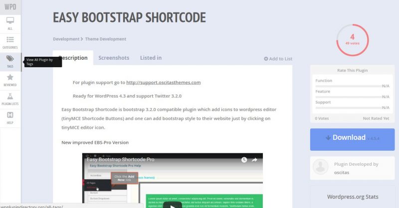 EASY BOOTSTRAP Easy Bootstrap Shortcodes