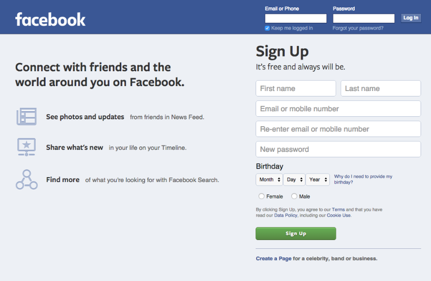 Facebook-Login