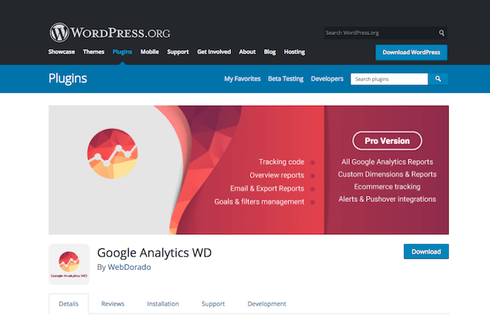 Google Analytics Plugin