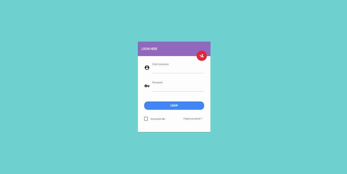 60 Free Css3 Html5 Login Form Templates