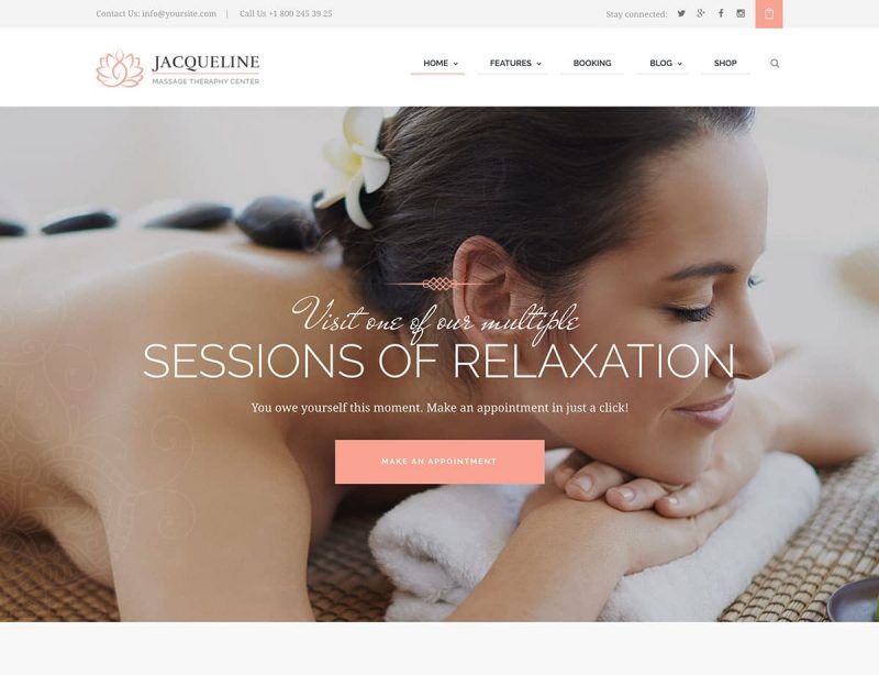 Jacqueline Spa Theme