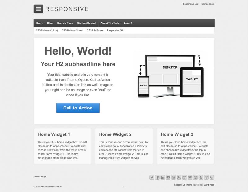 Responsive Responsive WooCommerce Theme