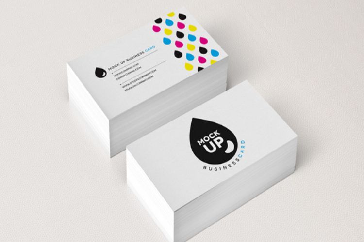 Simple Business Card Mockup Template