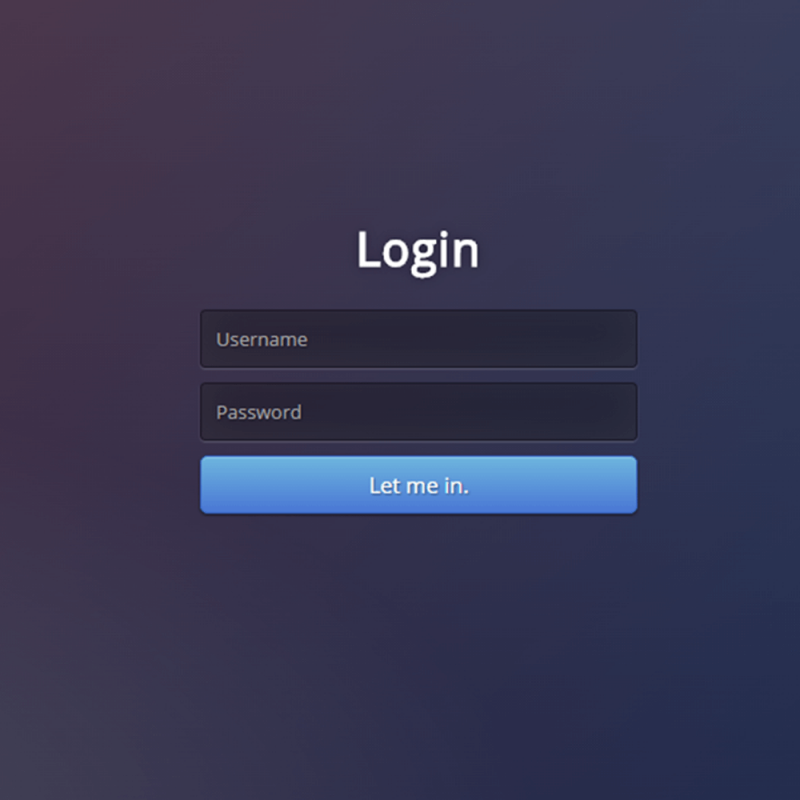 Simple Login Form