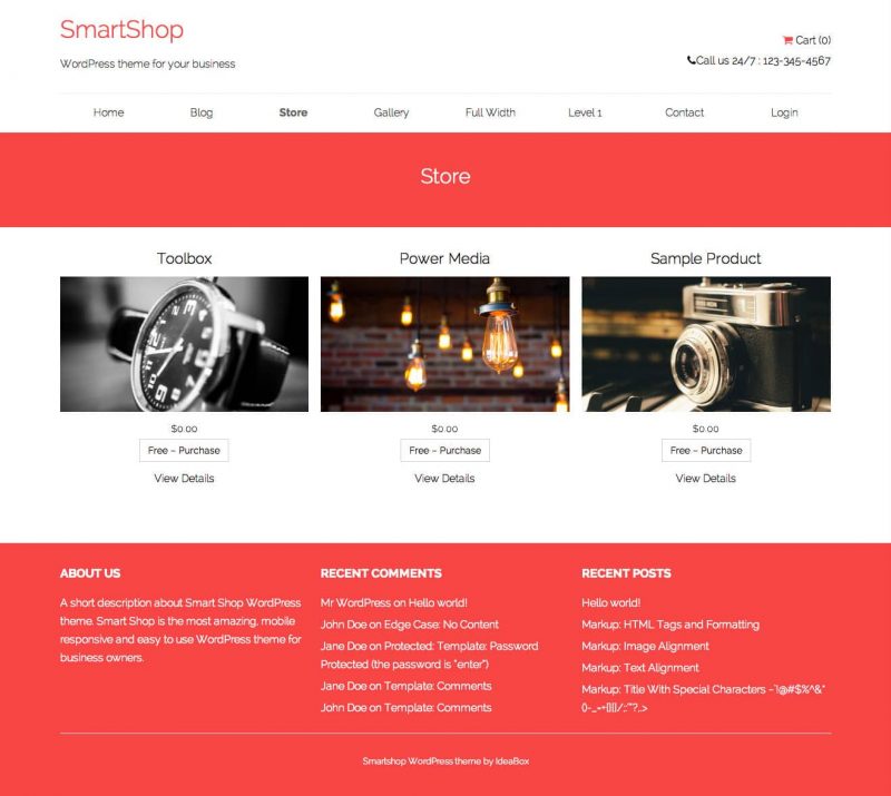 https://wordpress.org/themes/smartshop/