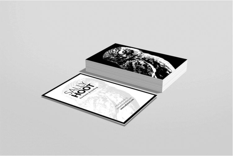 Vertical Business Card