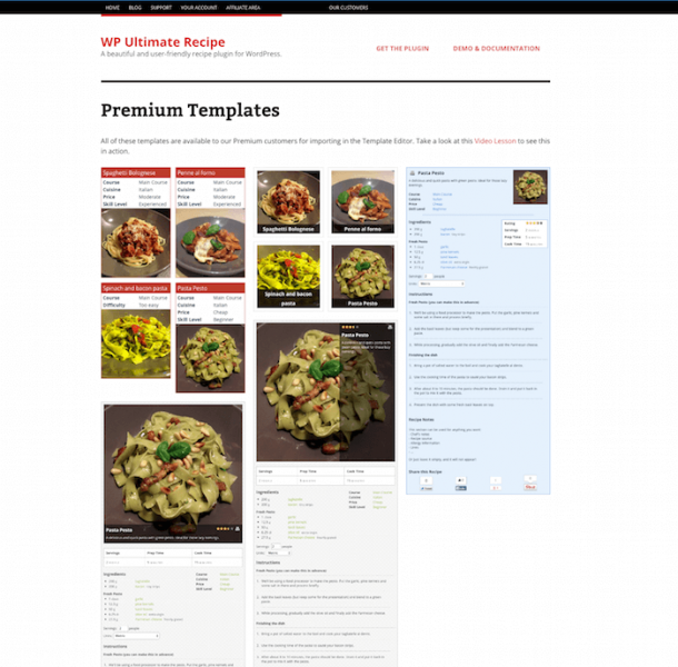 17 Best Food Recipe WordPress Plugins BeginDot