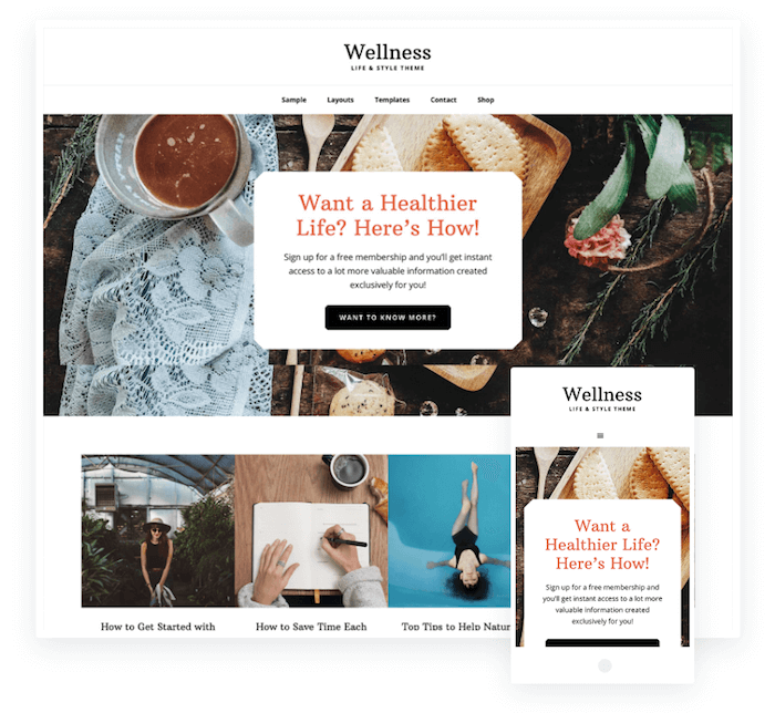 Wellness Pro Theme