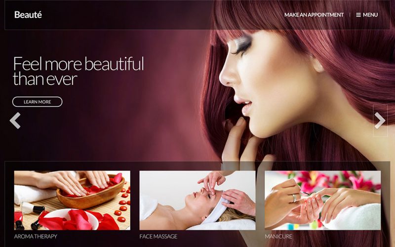 Beauté Beauty Salon WordPress Theme