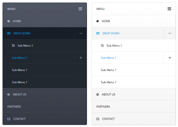 60+ Best Free jQuery CSS3 Menu Plugins 2020