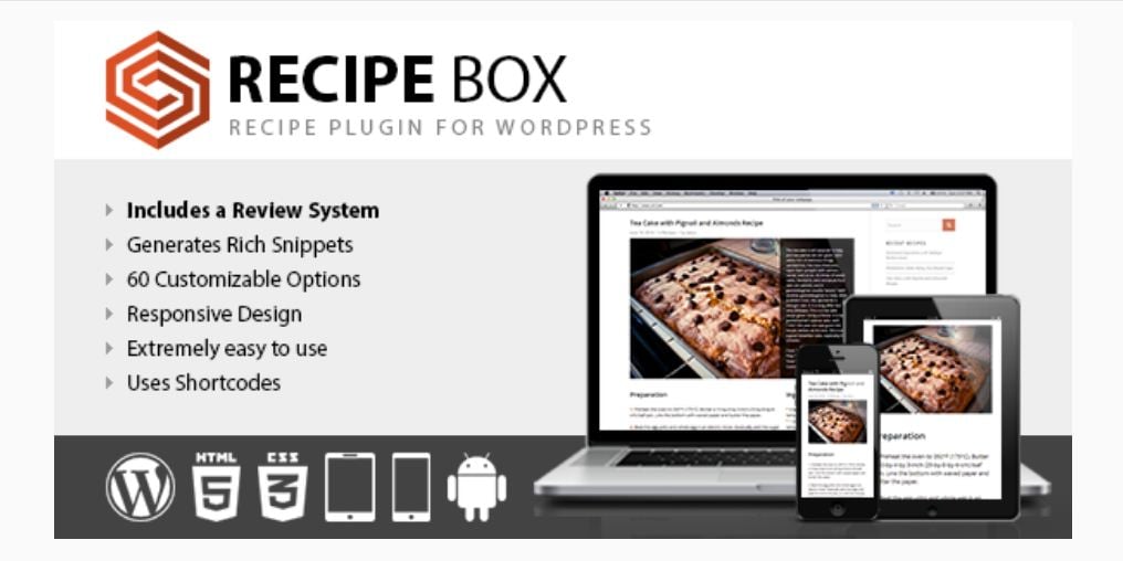 recipe box recipe box