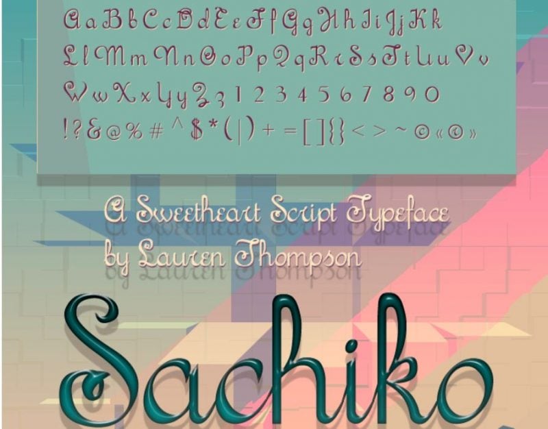 Sachiko Font