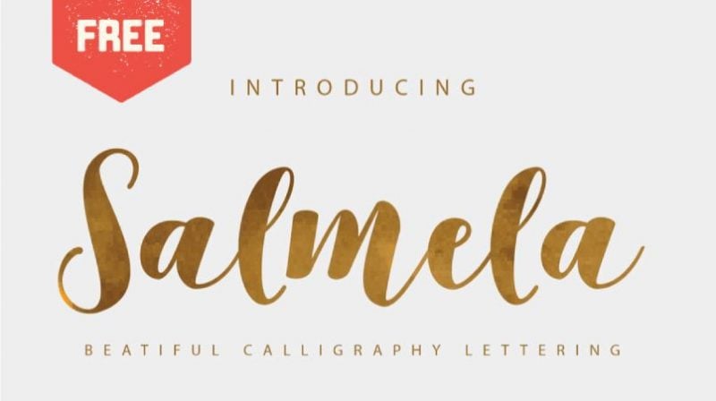 Salmela Script Font