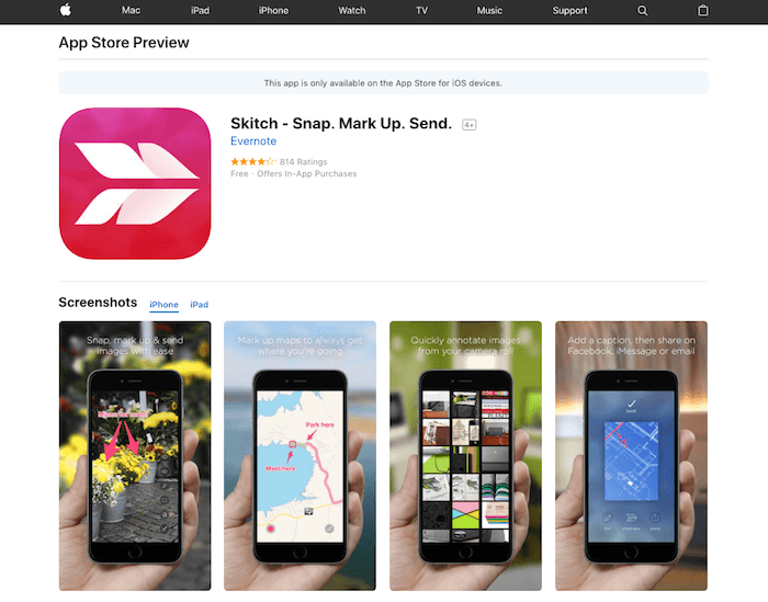 Skitch App