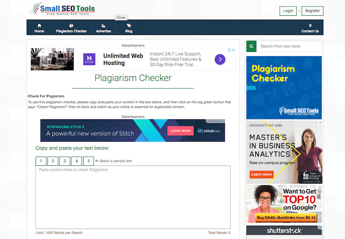 Small SEO Tools Plagiarism Checker Small SEO Tools Plagiarism Checker