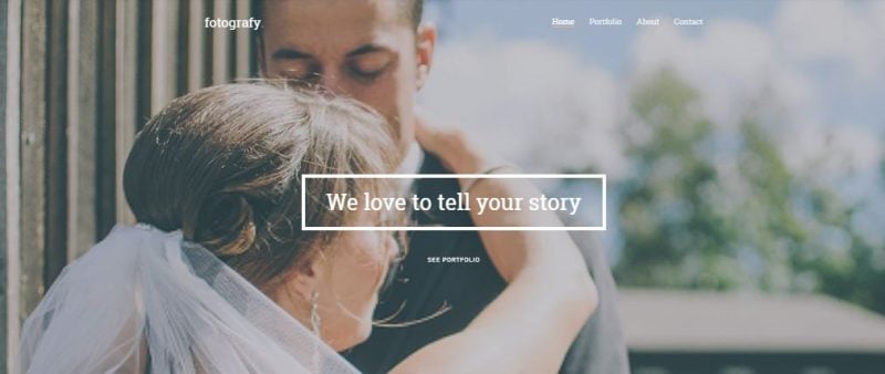 fotography Fotography HTML Template
