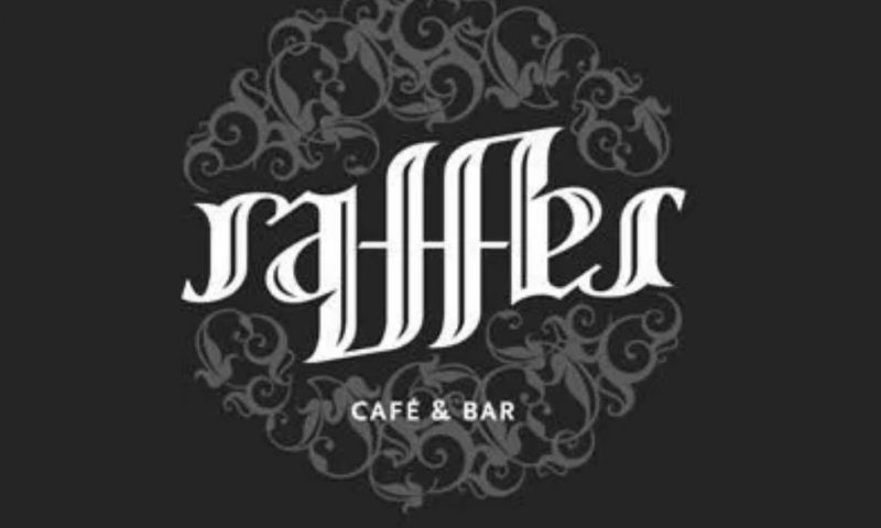 Raffles Cafe Ambigram