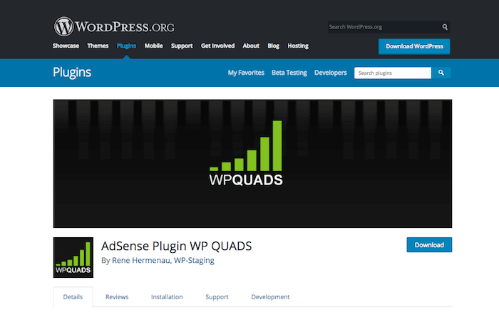 AdSense Plugin WP QUADS