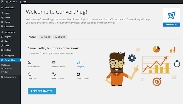 ConvertPlus Plugin Settings ConvertPlus Plugin Settings