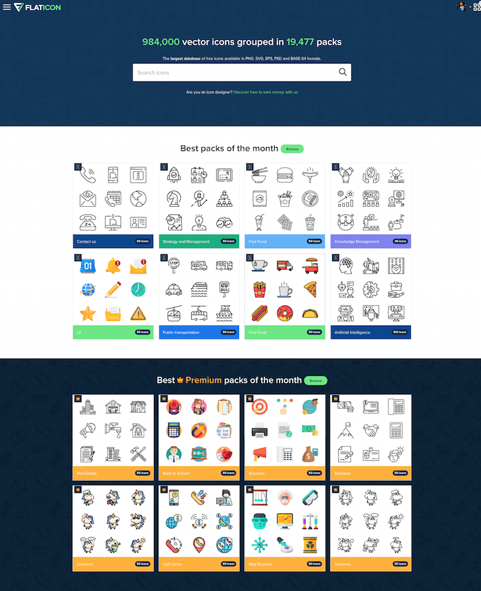 Flaticon Flaticon