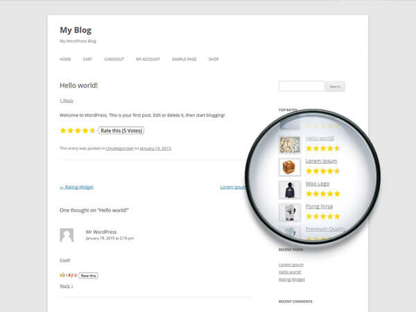 Rating Widget Star Review System Rating Widget Star Review System