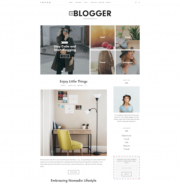 TheBlogger Theme