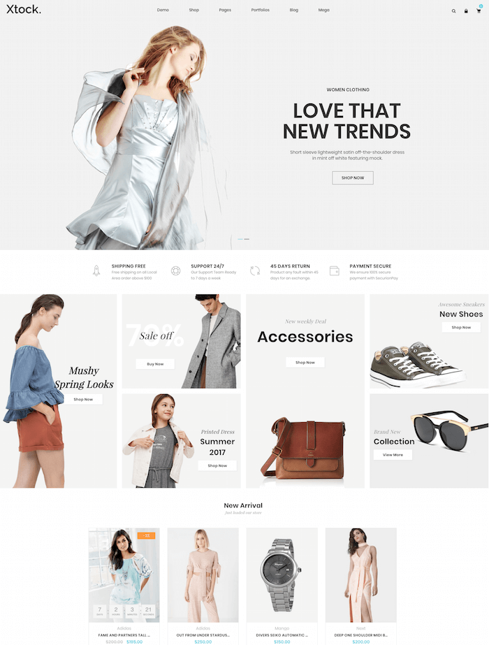 Xtocky WooCommerce Theme