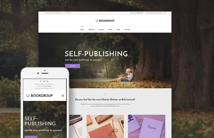 60118 big Book Publishing WordPress Theme