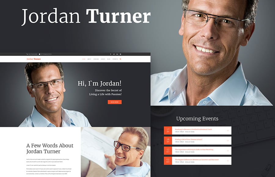 65690 big Jordan Turner - Life Coaching WordPress Theme