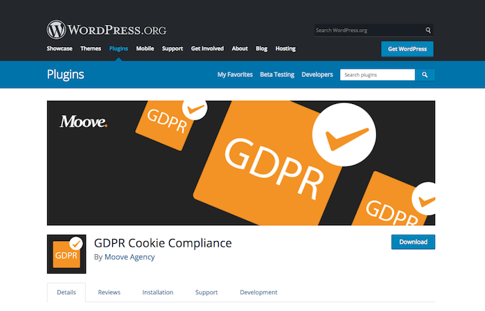 GDPR Cookie Compliance