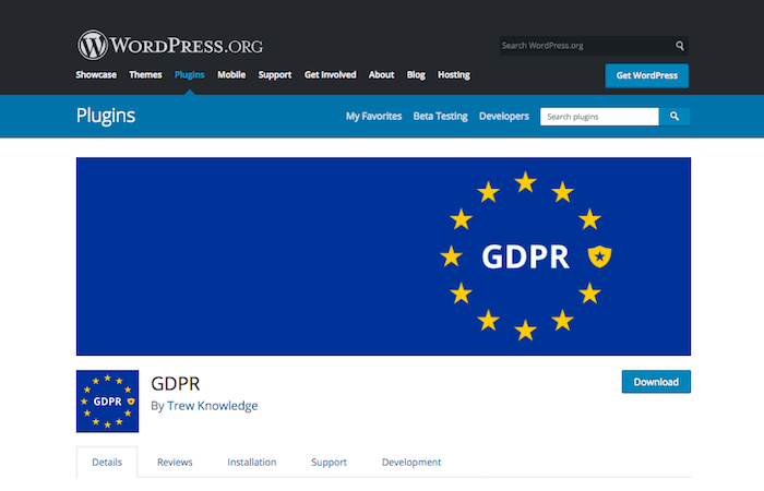 GDPR Plugin