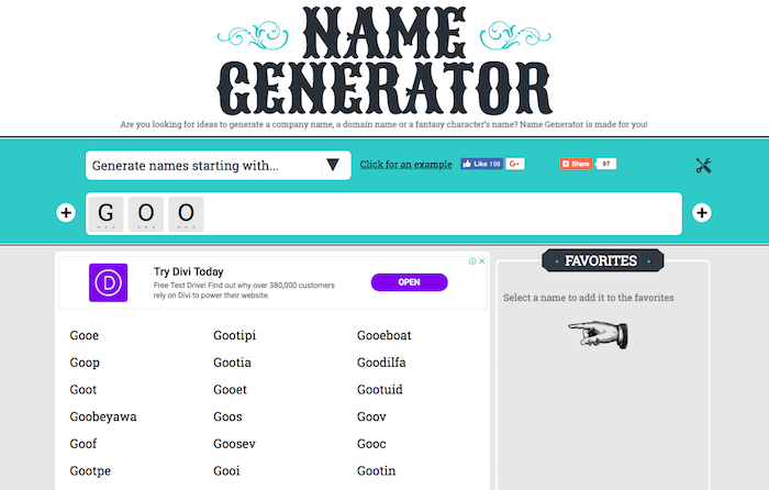 Name Generator