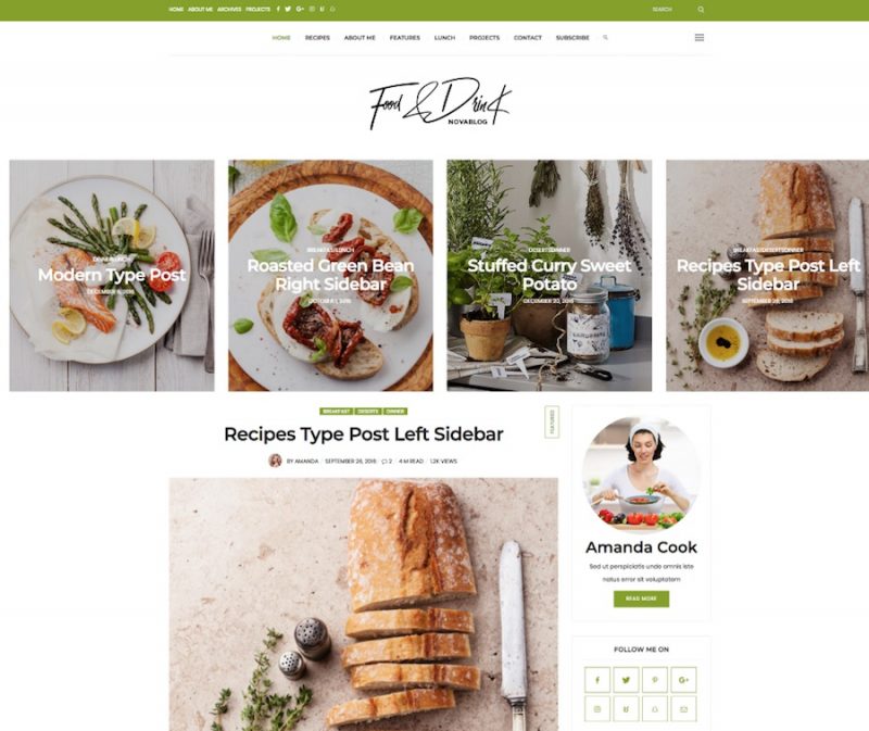 NovaBlog Theme NovaBlog Theme
