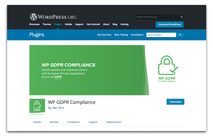 WordPress GDPR Plugin