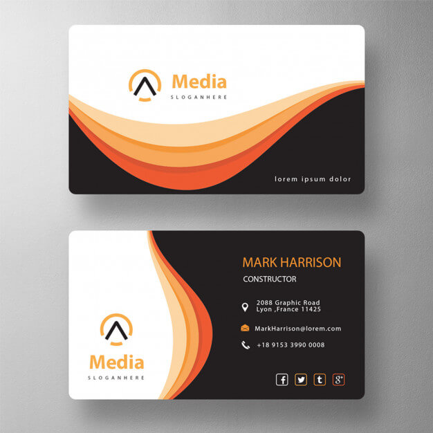 orange-elegant-psd-visit-card