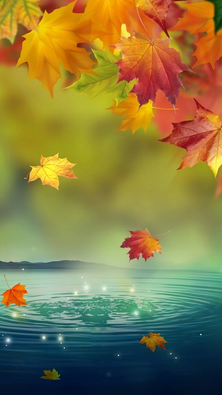 Autumn wallpaper for iPhone