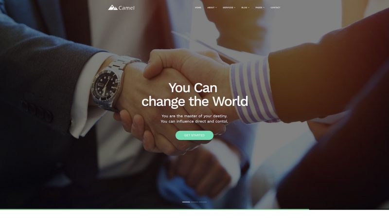 Camel Camel HTML Template