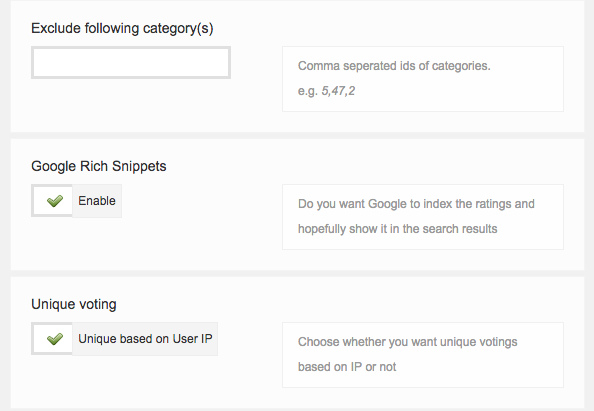 KK Star Rating Voting