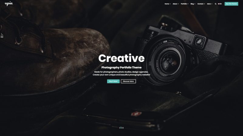Sepia Sepia HTML Template