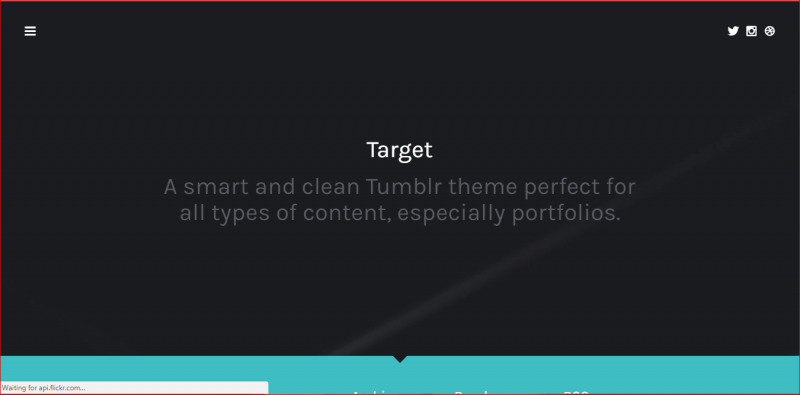 Target Tumblr theme
